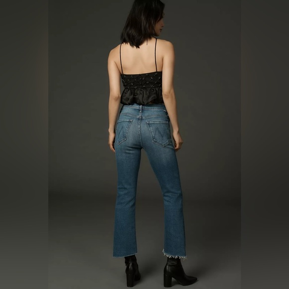 Mother Jeans Insider Crop Step Fray - Good Condition! Size 24 - Picture 3 of 11